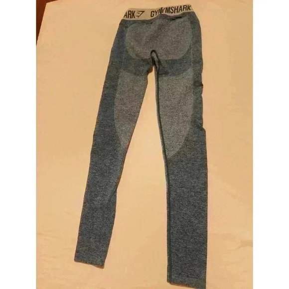 Gymshark Women's Leggings XS Blue Nylon with Polyester Cropped - Picture 6 of 6
